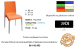 chaise pour café et restaurant Minimum 15 pièces